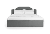 Кровать Моника 160х200 (Серый, ламели, матрас, ниша) lmnk160x200 фото 6