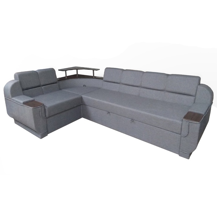 Угловой диван Меркурий Плюс (Серый, 300х190 см) IMI kmrcp-sn-8 фото